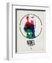 Noel Watercolor-David Brodsky-Framed Art Print