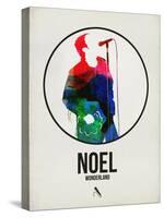 Noel Watercolor-David Brodsky-Stretched Canvas