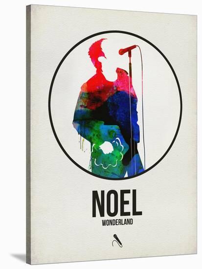 Noel Watercolor-David Brodsky-Stretched Canvas