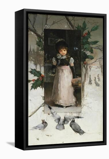 Noel-Edward Percy Moran-Framed Stretched Canvas