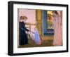 Noelle's First Steps, 1897-Maurice Denis-Framed Giclee Print