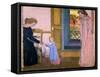 Noelle's First Steps, 1897-Maurice Denis-Framed Stretched Canvas