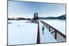 Noelle Zmuda, Winter Run At Balto Dog Park Along The Pend Oreille River Near Sandpoint, Idaho-Ben Herndon-Mounted Photographic Print