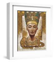 Nofretete´S Portrait-Joadoor-Framed Art Print