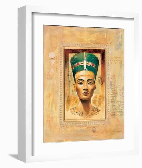 Nofretete-Joadoor-Framed Art Print