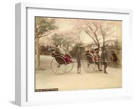 Noge Hill in Yokohama (Japan)-Felice Beato-Framed Photographic Print