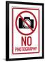 Nography Sign-null-Framed Art Print