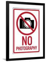 Nography Sign-null-Framed Art Print