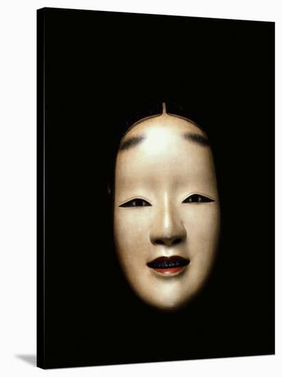 Noh Mask, Woman, Japan-null-Stretched Canvas