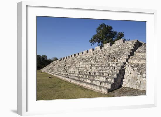 Nohochna (Large House), Edzna, Mayan Archaeological Site, Campeche, Mexico, North America-Richard Maschmeyer-Framed Photographic Print
