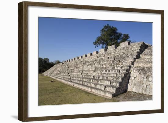 Nohochna (Large House), Edzna, Mayan Archaeological Site, Campeche, Mexico, North America-Richard Maschmeyer-Framed Photographic Print