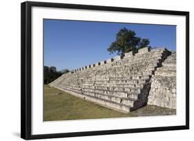 Nohochna (Large House), Edzna, Mayan Archaeological Site, Campeche, Mexico, North America-Richard Maschmeyer-Framed Photographic Print