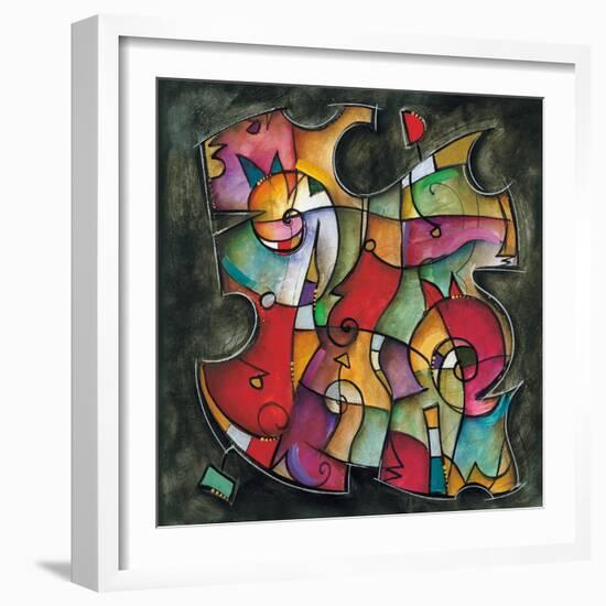 Noir Duet I-Eric Waugh-Framed Art Print