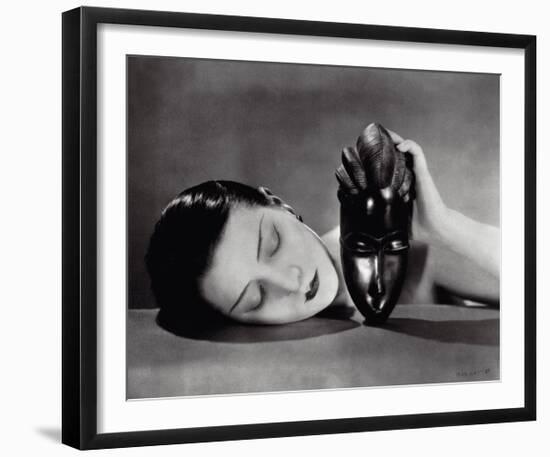 Noir et Blanche-Man Ray-Framed Art Print