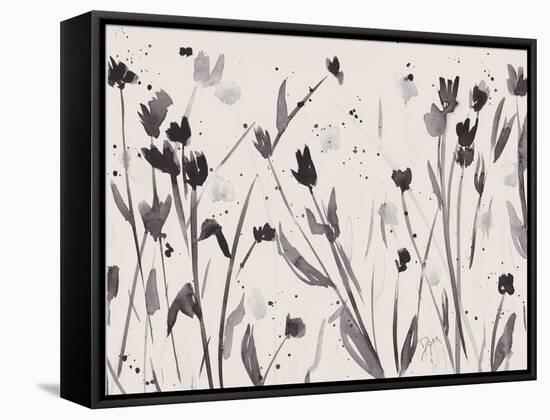 Noir Meadow-Beverly Dyer-Framed Stretched Canvas