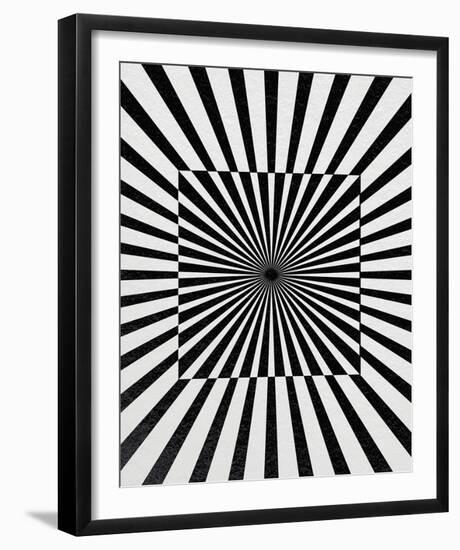 Noir Optics - Burst-Tom Frazier-Framed Giclee Print