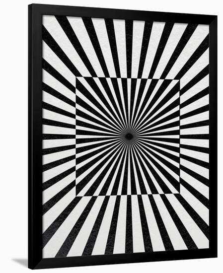 Noir Optics - Burst-Tom Frazier-Framed Giclee Print