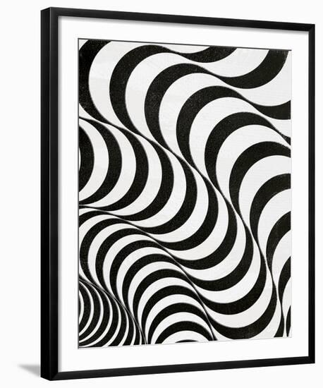 Noir Optics - Swirl-Tom Frazier-Framed Giclee Print