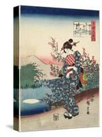 Noji in Omi Province, 1843-1847-Utagawa Hiroshige-Stretched Canvas