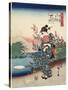 Noji in Omi Province, 1843-1847-Utagawa Hiroshige-Stretched Canvas