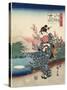 Noji in Omi Province, 1843-1847-Utagawa Hiroshige-Stretched Canvas