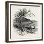 Noli, from the Coast, the Cornice Road, Liguria, Italy , 19th Century-null-Framed Giclee Print