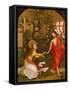 Noli Me Tangere, 1462/1465. Altartafel Der Dominikanerkirche-Martin Schongauer-Framed Stretched Canvas