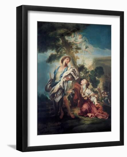 Noli Me Tangere, 1680-Gregorio De Ferrari-Framed Giclee Print