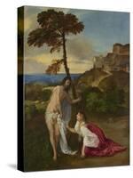 Noli Me Tangere, C.1512-Titian (Tiziano Vecelli)-Stretched Canvas