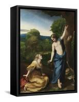 Noli me tangere, c.1525-Correggio-Framed Stretched Canvas