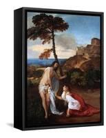 Noli Me Tangere, C1514-Titian (Tiziano Vecelli)-Framed Stretched Canvas