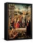 Noli Me Tangere, Christ appearing to Mary Magdalene, with Saints-Timoteo Viti-Framed Stretched Canvas