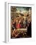 Noli Me Tangere, Christ appearing to Mary Magdalene, with Saints-Timoteo Viti-Framed Art Print