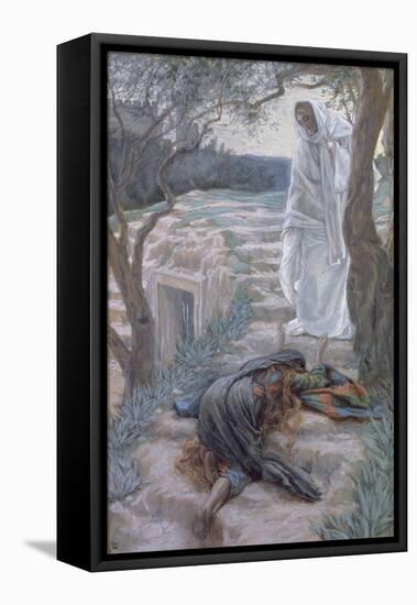 Noli Me Tangere, Illustration for 'The Life of Christ', C.1884-96-James Tissot-Framed Stretched Canvas