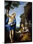 Noli Me Tangere (On Canvas)-Francesco Albani-Mounted Giclee Print