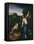 Noli Me Tangere, Touch Me Not, Risen Christ Appears to Mary Magdalene, 1525-Antonio Allegri Da Correggio-Framed Stretched Canvas