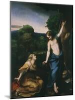 Noli Me Tangere, Touch Me Not, Risen Christ Appears to Mary Magdalene, 1525-Antonio Allegri Da Correggio-Mounted Giclee Print