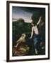 Noli Me Tangere, Touch Me Not, Risen Christ Appears to Mary Magdalene, 1525-Antonio Allegri Da Correggio-Framed Giclee Print