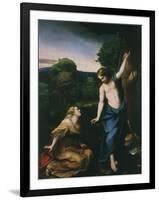 Noli Me Tangere, Touch Me Not, Risen Christ Appears to Mary Magdalene, 1525-Antonio Allegri Da Correggio-Framed Giclee Print