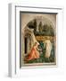 Noli me tangere (touch me not)-Beato Angelico-Framed Art Print