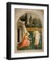 Noli me tangere (touch me not)-Beato Angelico-Framed Art Print