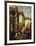 Noli Me Tangere-Alessandro Magnasco-Framed Art Print