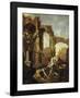 Noli Me Tangere-Alessandro Magnasco-Framed Art Print