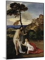 Noli Me Tangere-Titian (Tiziano Vecelli)-Mounted Giclee Print