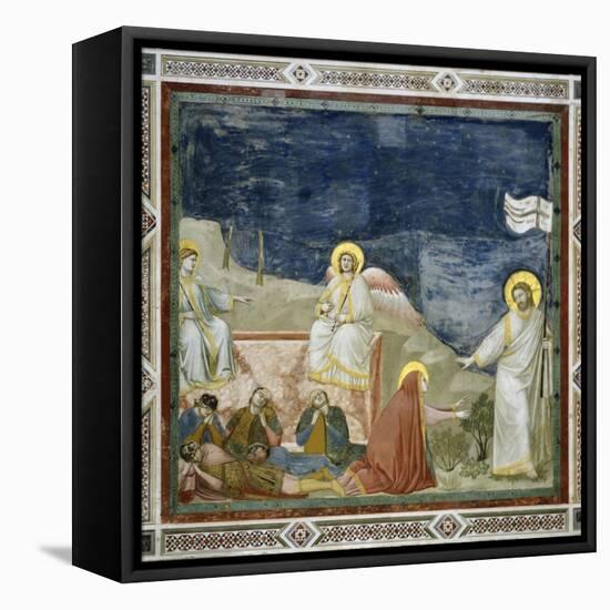 Noli Me Tangere-Giotto di Bondone-Framed Stretched Canvas