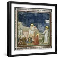 Noli Me Tangere-Giotto di Bondone-Framed Premium Giclee Print