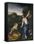 Noli Me Tangere-Correggio-Framed Stretched Canvas