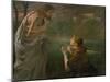 Noli Me Tangere-Fritz von Uhde-Mounted Giclee Print