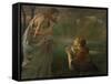 Noli Me Tangere-Fritz von Uhde-Framed Stretched Canvas