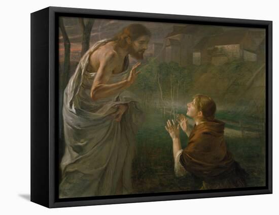 Noli Me Tangere-Fritz von Uhde-Framed Stretched Canvas